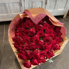 Luxury Roses in Red, Ivory or Pink