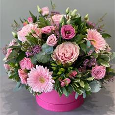 Luxury Hatbox of Flowers