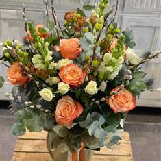 Autumal Vase arrangement