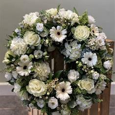 Timeless White Wreath