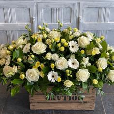 Coffin Spray Whites and Cream