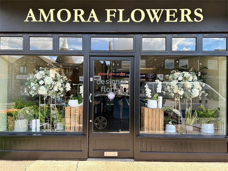 Fresh flowers delivered by Amora